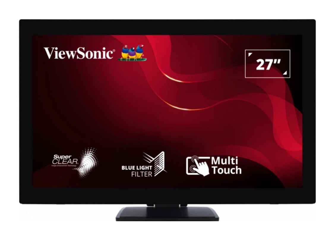 ViewSonic 27' TD2760 10-point Touch Screen, RS232 Serial Port, Advance Ergonomic Tilt or flat. Supports Winodws, Chrom, Linux, Android, Monitor, ViewSonic 27' TD2760 10-point Touch Screen, RS232 Serial Port, Advance Ergonomic Tilt or flat. Supports Winodws, Chrom, Linux, Android, Monitor,